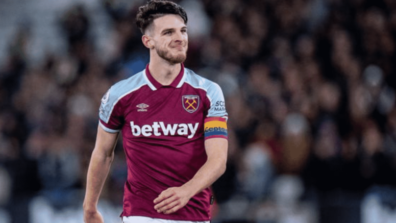 Report – Declan Rice Emerges as a Target for Liverpool 